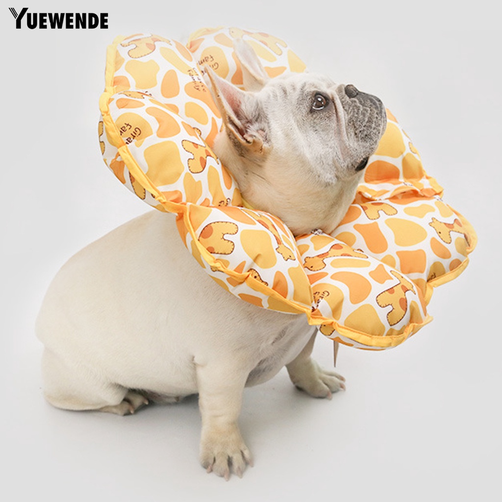 Vòng Cổ Bằng Polyester Chống Nước In Họa Tiết Hoạt Hình Dễ Vệ Sinh Cho Thú Cưng