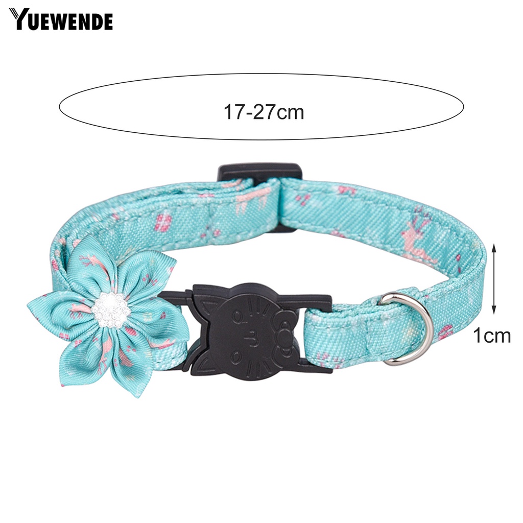 Yq.e Phụ Kiện Dây Đeo Cổ Thú Cưng Hình Hoa Hướng Dương Dẻo Dễ Thương