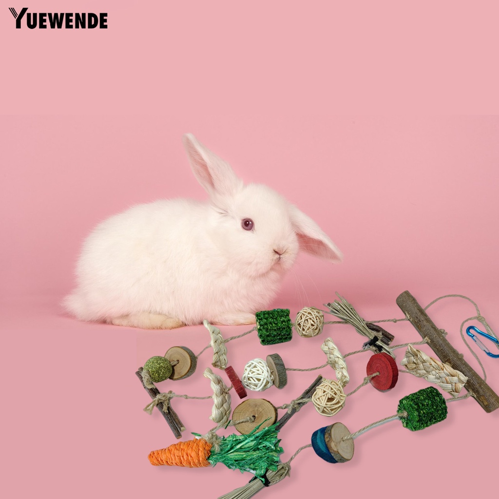 Yq.e Đồ Chơi Nhai Gặm Chống Trầy Xước Trọng Lượng Nhẹ Huấn Luyện Cho Thú Cưng Hamster