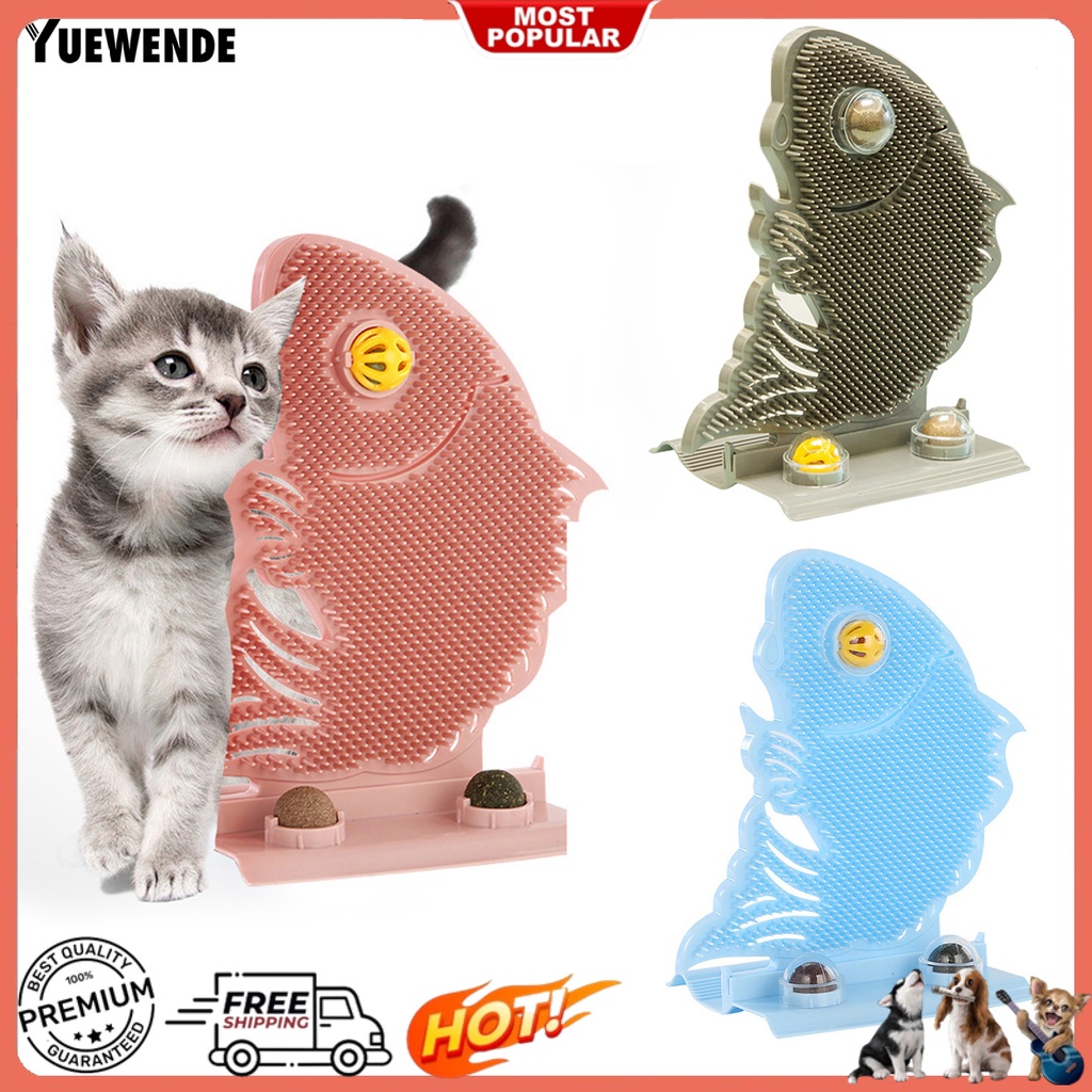 Yq.e 1 Bộ Đồ Chơi Cào Móng Bằng Nhựa Nhám Kích Thước Nhỏ Gọn Chống Mài Mòn Thiết Kế Hình Dạng Chuông Có Thể Tháo Rời Kèm Bóng Cà