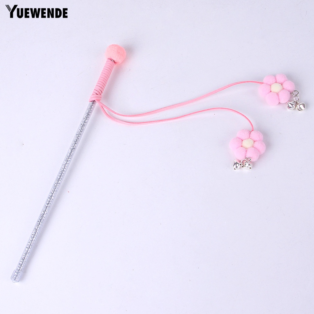 Gậy Đồ Chơi Tương Tác Với Mèo Cưng YQ.E Tay Cầm Mềm Mại Thoải Mái Chống Rách Giảm Căng Thẳng Vui Nhộn