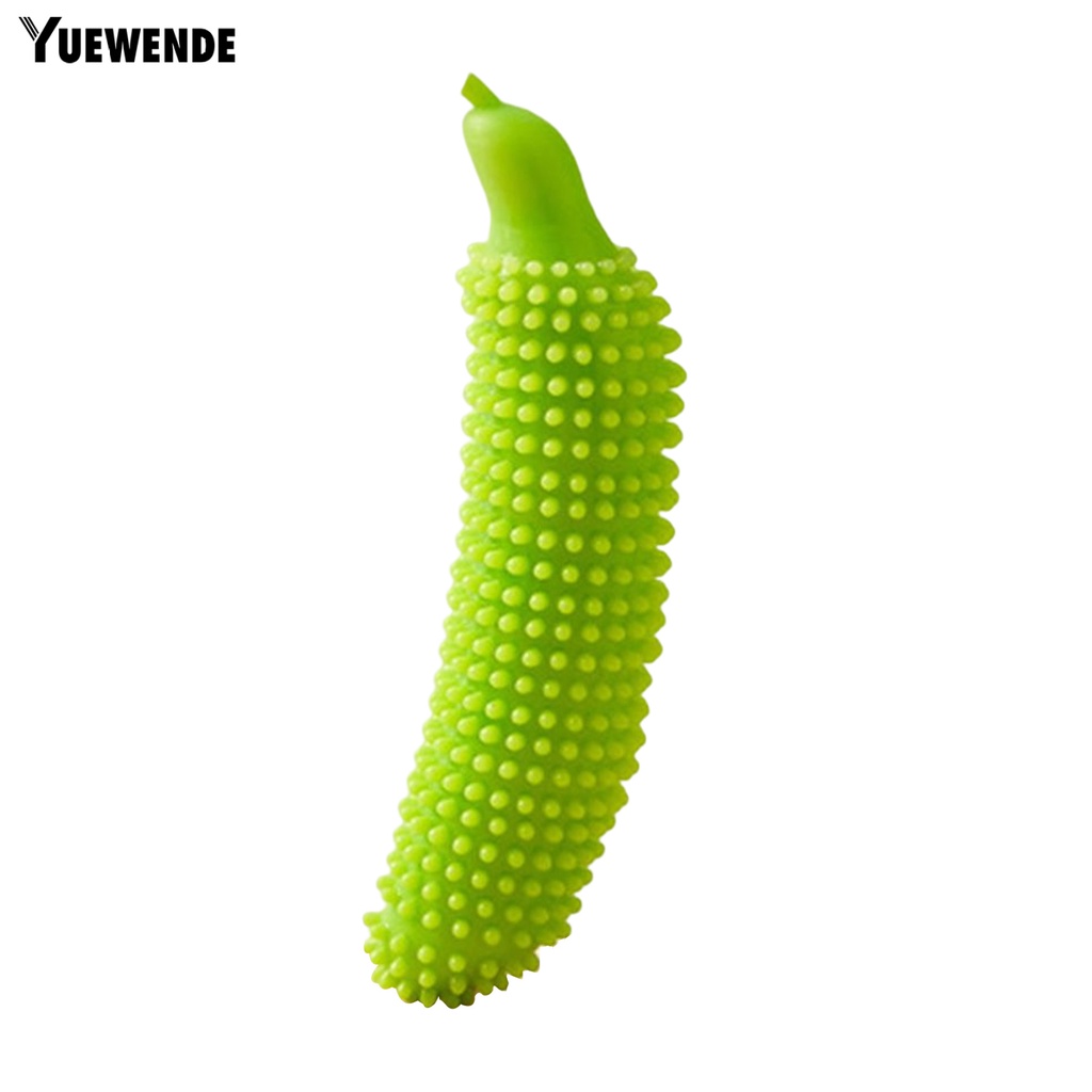 Yq.e Đồ Chơi Gặm Hình Dưa Leo Bằng TPE Chống Cắn Làm Sạch Răng Cho Thú Cưng