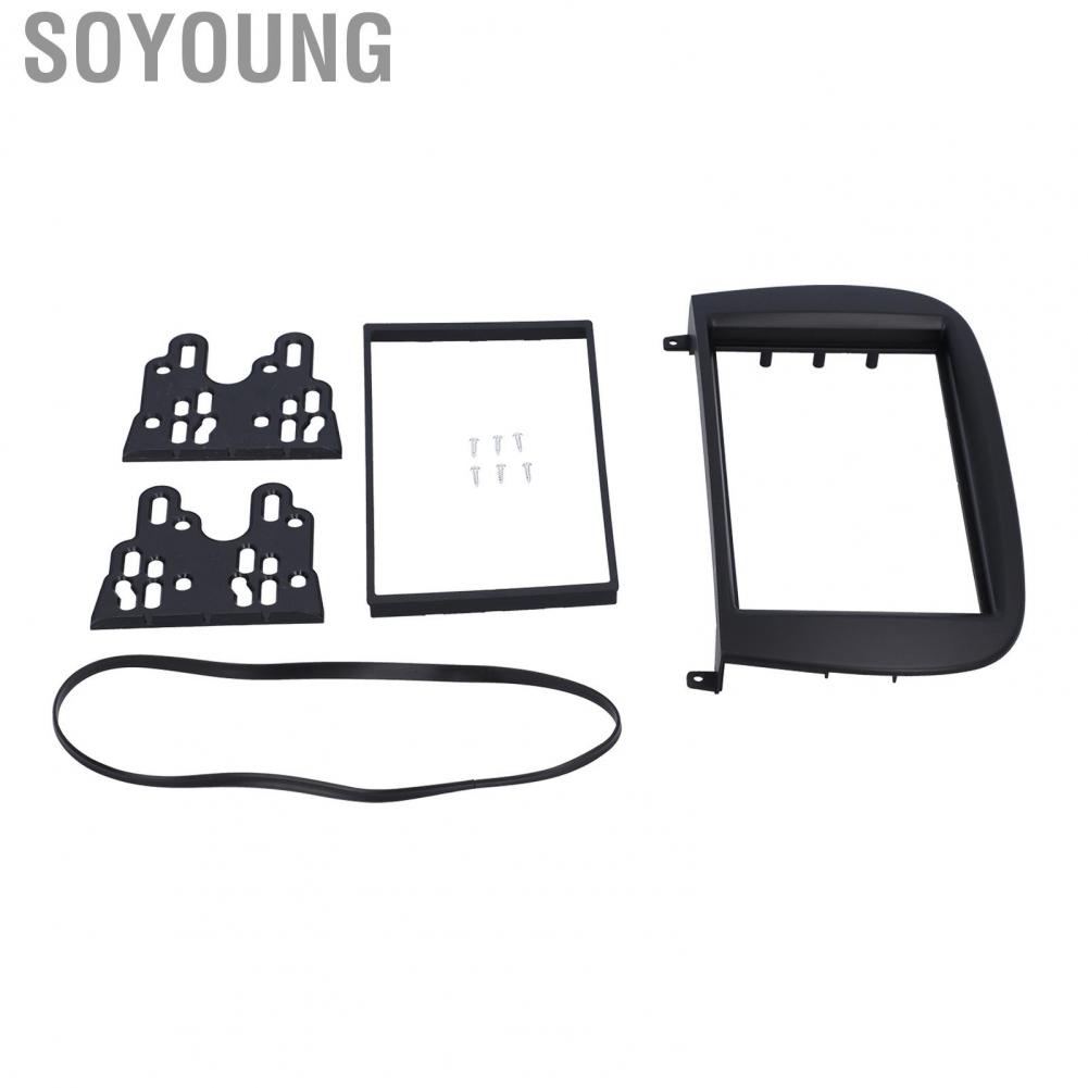 Soyoung Fascia Frame ABS Material  Black Sturdy for Replacement Mercedes-Benz SL-Class (R230) / G WAGON G5