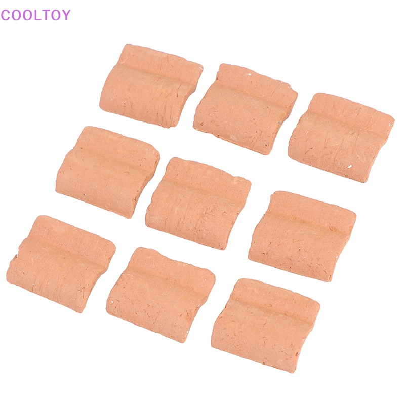 Cooltoy Set 25 Khuôn Hình Mái Che Màu Đỏ Dùng Làm Gạch Men Scenario Diy