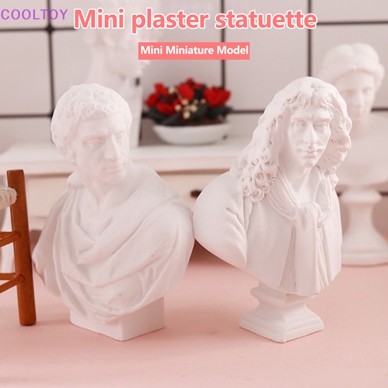 Cooltoy Đồ trang trí Tượng Gypsum Tỉ Lệ 1: 12 Trang Trí Nhà Búp Bê