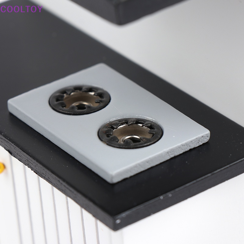 Bộ Mô Hình Đồ Nội Thất Nhà Bếp Trang Trí Nhà Búp Bê Tỉ Lệ 1: 12