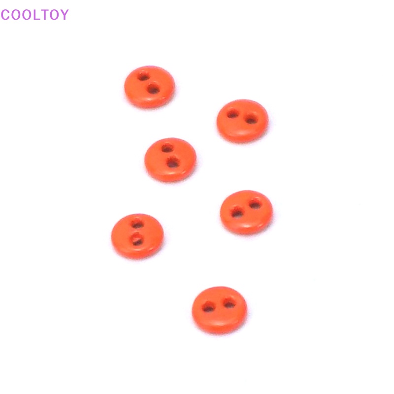 Set 10 Nút Tròn Mini Nhiều Màu Sắc Làm Đồ Chơi Búp Bê