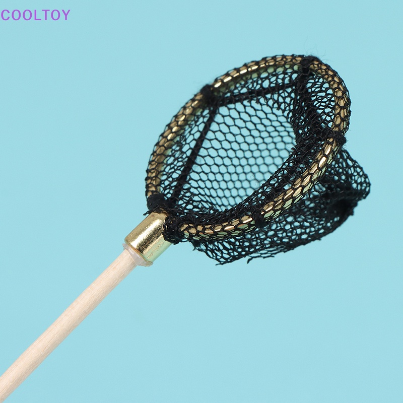 Set 2 Lưới Đánh Cá Mini Tỉ Lệ 1 / 12 Trang Trí Nhà Búp Bê