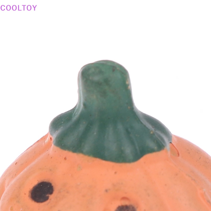 Cooltoy Set 5 Mô Hình Nhà Búp Bê DIY Hình Bí Ngô Halloween Thu Nhỏ