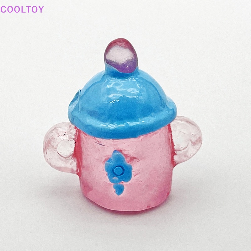 Cooltoy Mô Hình Bình Sữa Em Bé mini Màu Dạ Quang Dùng Làm Đạo Cụ Chụp Ảnh