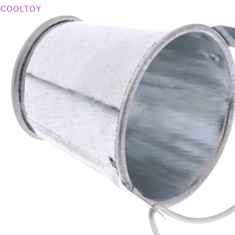 Xô Kim Loại Mini 1 / 6 1 / 12 Trang Trí Nhà Búp Bê