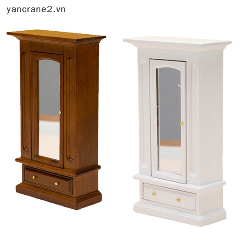 Mô Hình Tủ Quần Áo Có Gương Chiều Dài 1: 12 Độc Đáo Trang Trí Nhà Búp Bê / Phòng Ngủ Cho Bé {yancrane2.vn}