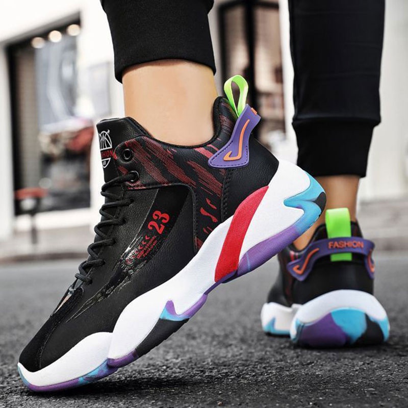 GUDETU  Giày Thể Thao Cổ Cao Thời Trang Mới Cho Nam