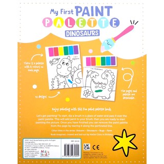 My First Paint Palette: Dinosaurs