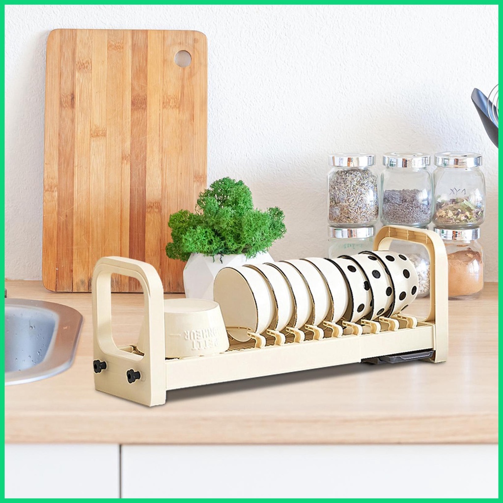 Giá Để Chén Dĩa Ráo Nước Có Thể Xếp Chồng Tiện Dụng Cho Nhà Bếp