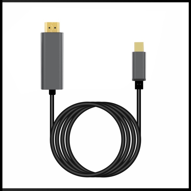 Cáp Chuyển Đổi Usb C Sang Hdmi 4k 30hz 1.8m 3.1 Bằng Kim Loại Chuyên Dụng