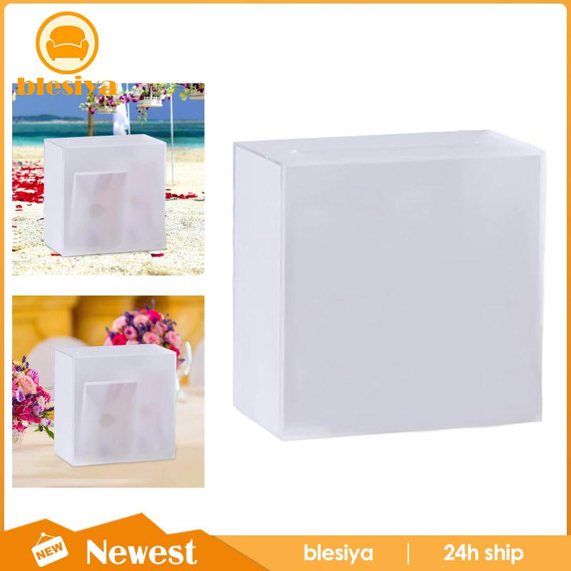 Hộp Đựng Thẻ Bằng Acrylic Trong Suốt Cho Tiệc Cưới / Sinh Nhật