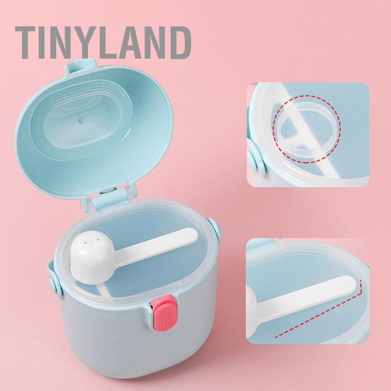 MONEY TinyLand Bình đựng sữa bột cho bé Hộp lưu trữ đồ ăn nhẹ trái cây dung tích lớn dễ thương du lịch