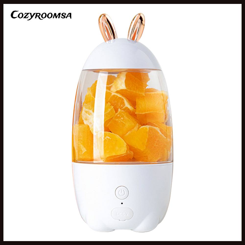 Máy Ép Trái Cây 330ML Hình Thỏ Đáng Yêu