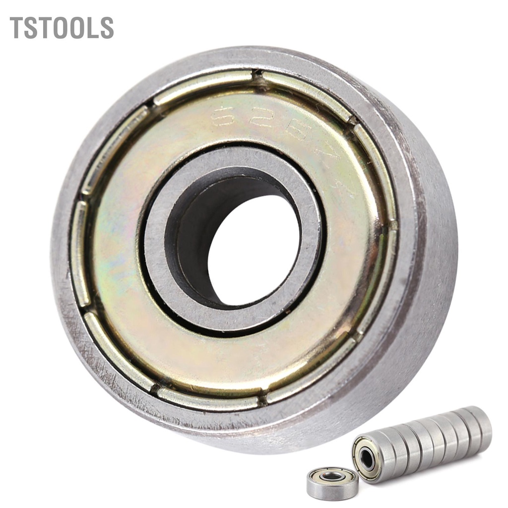 TSTOOLS 10 chiếc Vòng bi 626ZZ thu nhỏ bằng thép carbon đa dụng bền được che chắn kim loại