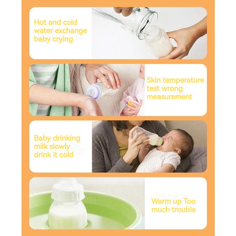 Vỏ Bọc Giữ Ấm Bình Sữa Em Bé USB Cách Nhiệt Tiện Dụng