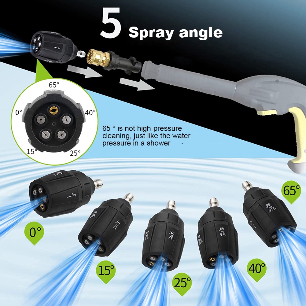 Đầu Súng Phun Nước Áp Suất Cao 5 Trong 1 Cho Stanley SLP