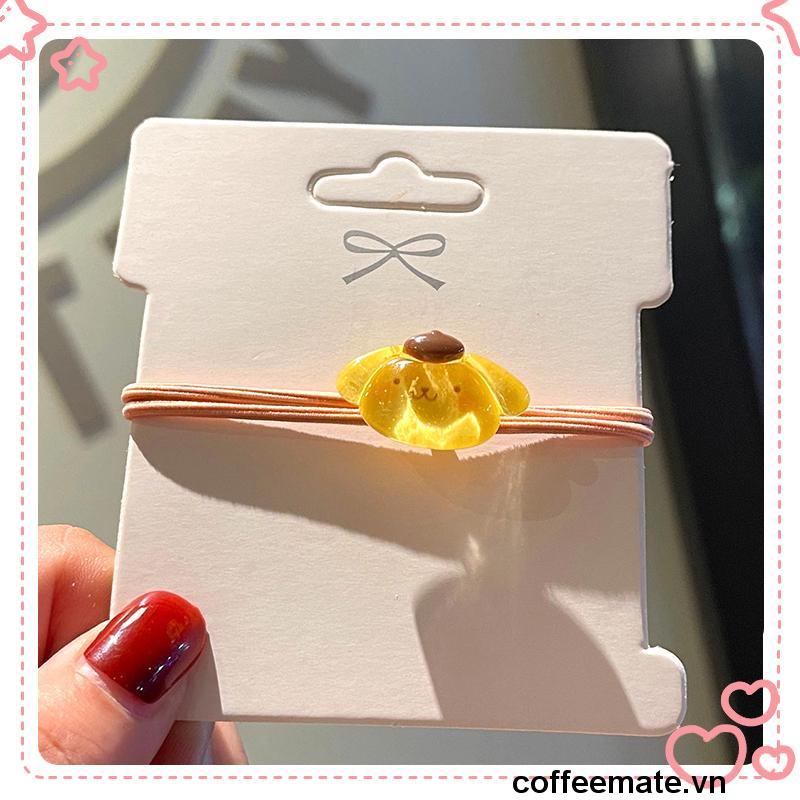 ⚡sanrio Dây Cột Tóc Cao Su Co Giãn Hình Hoạt Hình Dễ Thương