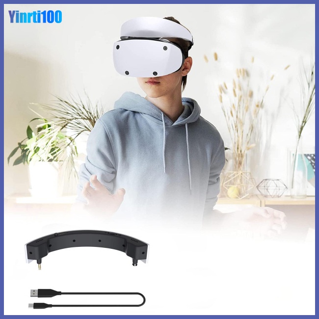 Bộ Loa Âm Thanh Nổi Hình Bán Nguyệt Cho Kính Thực Tế Ảo Ps Vr2 Vr