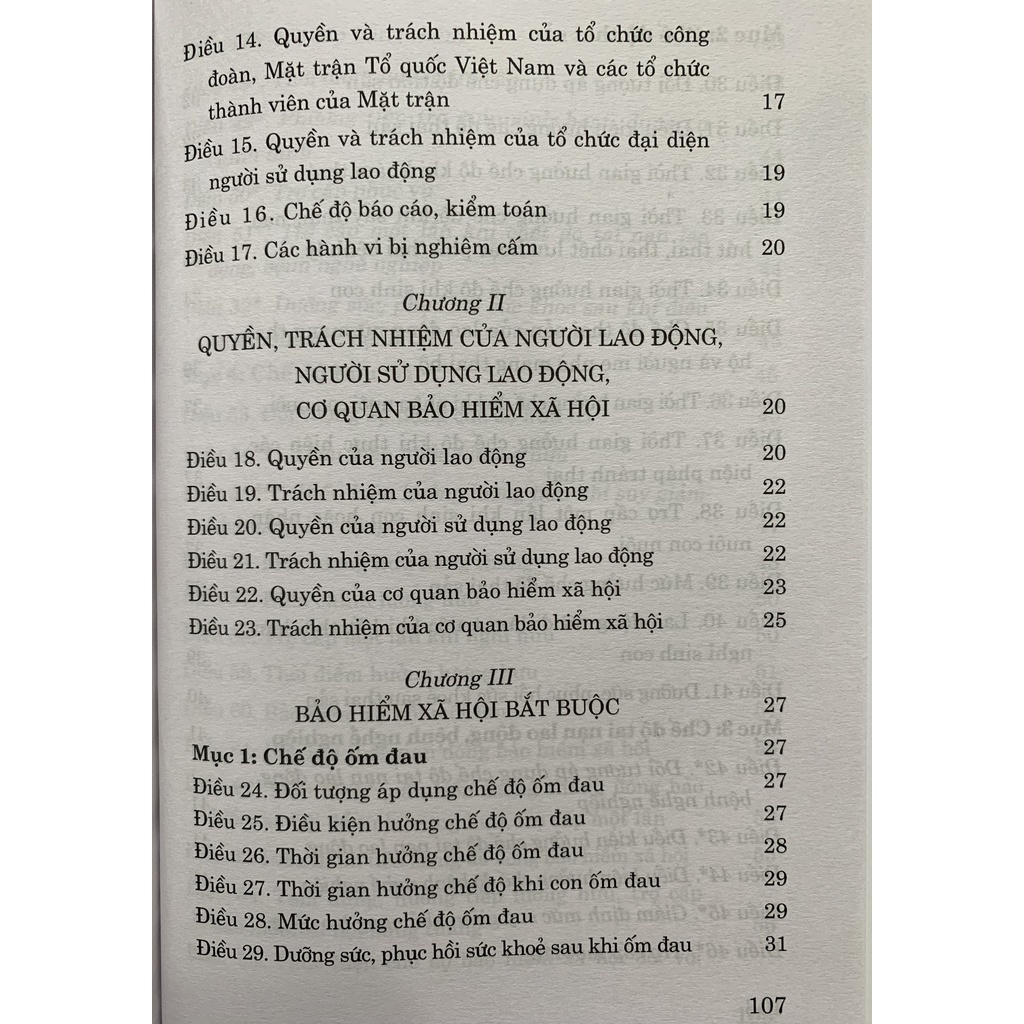 Sách- Luật Bảo Hiểm Xã Hội   - Nhà Sách Sự Thật