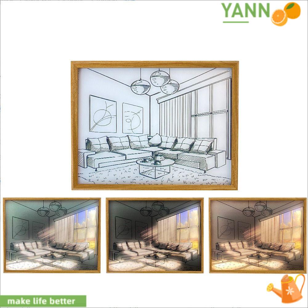 Đèn Để Bàn Trang Trí Nội Thất Kết Nối USB 23x17cm 1 INS