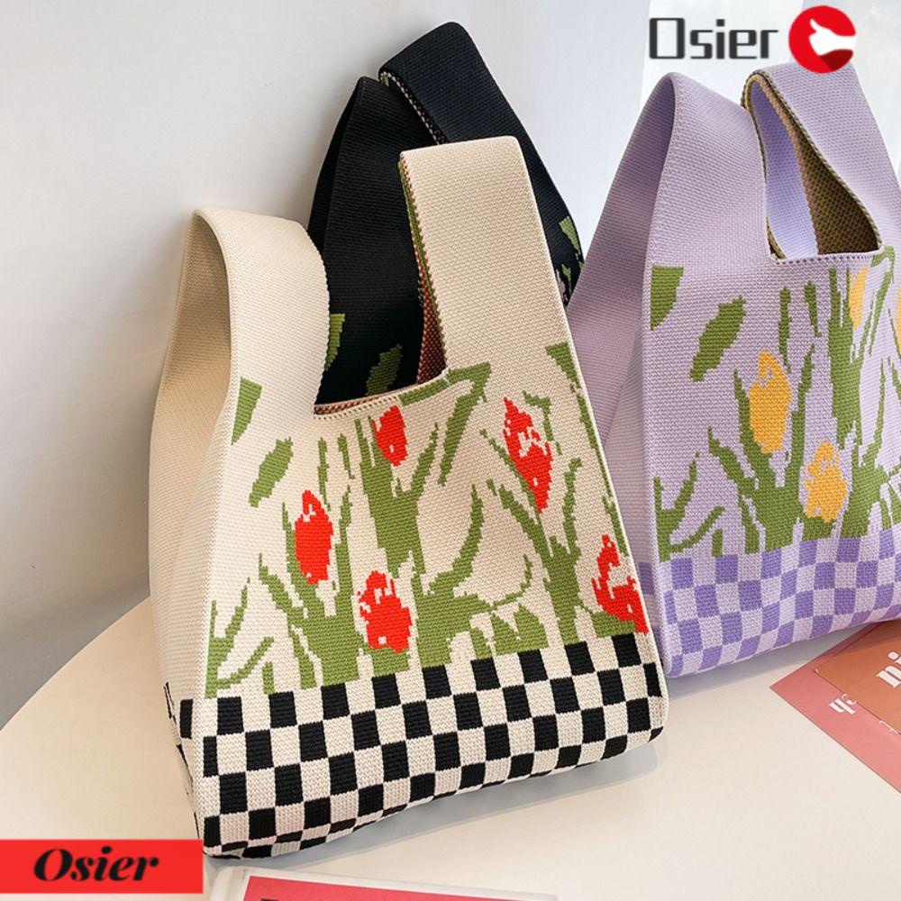 Túi Đeo Vai Đan Len Có Thể Tái Sử Dụng 1 Lần Thời Trang Cho Nữ