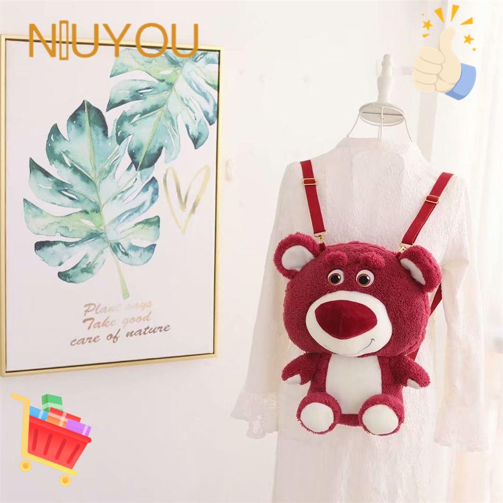 Túi Đeo Chéo Hình Gấu Hoạt Hình Dễ Thương Cho Bé