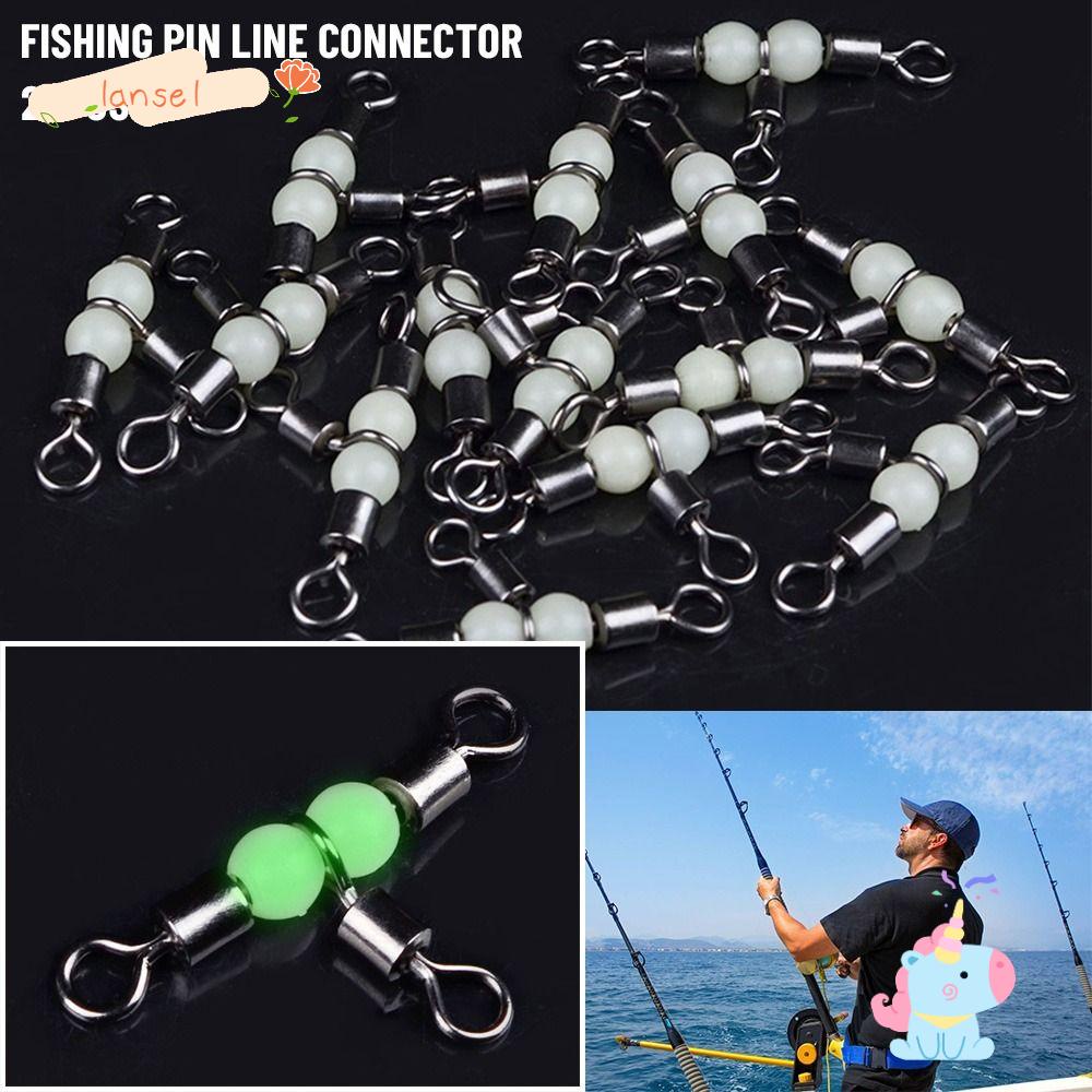 Set 20 Khuyên Nối Dây Câu Cá Bằng Đồng Thau Phát Quang