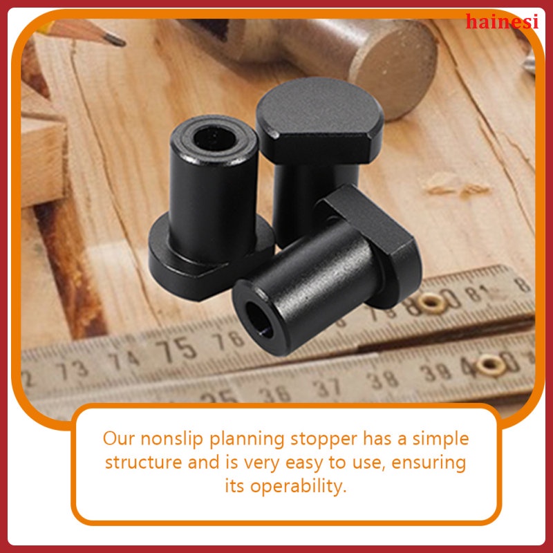 Chốt Cắm Chốt Gỗ Bằng Hợp Kim Nhôm Màu Đen Chống Trượt