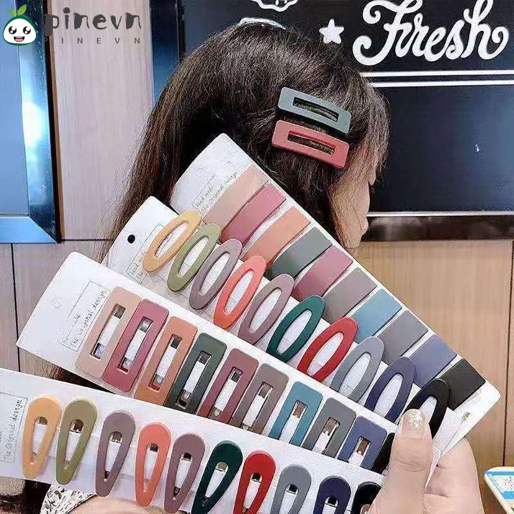 PINEVN Kẹp Tóc Bằng Nhựa Thiết Kế Đục Lỗ Tinh Tế Thời Trang Cho Nữ