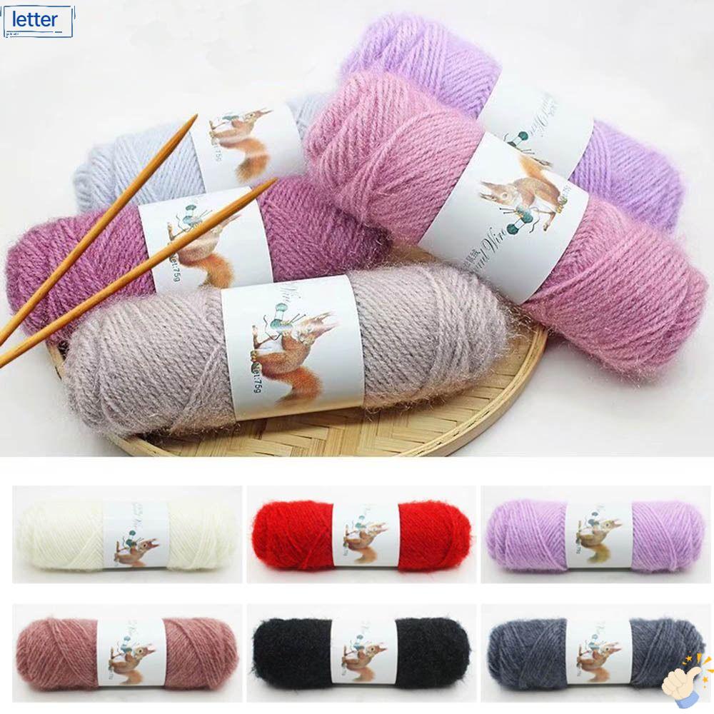 Cuộn Len Cotton Đan Móc Mềm Mại Nhiều Màu