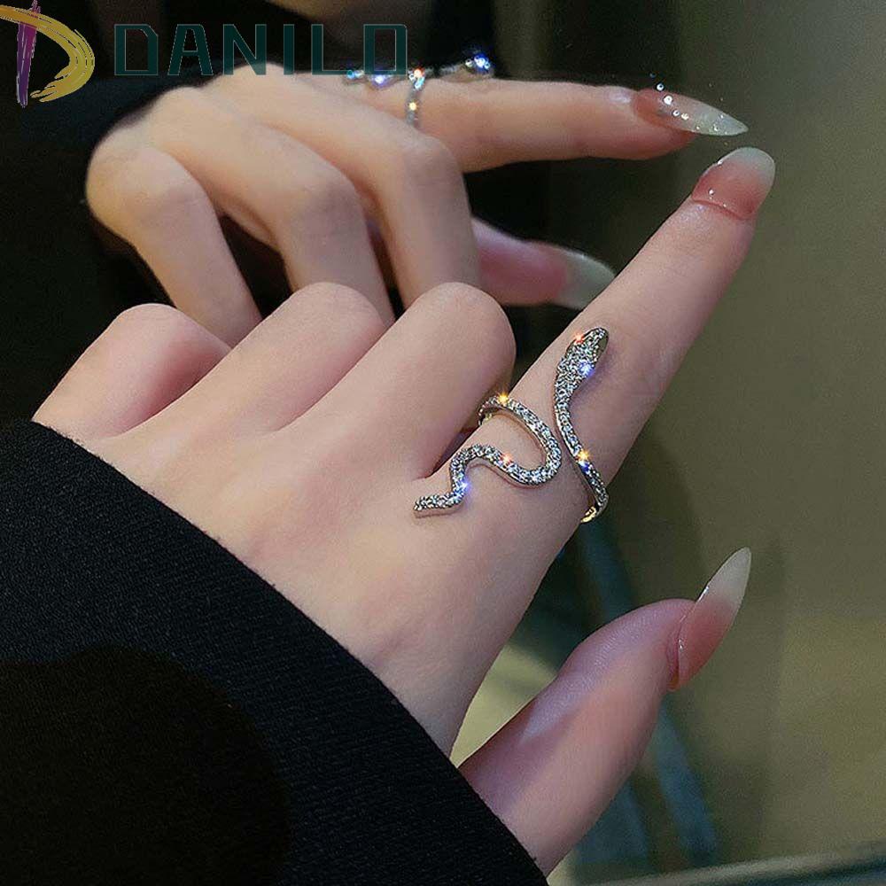 Nhẫn Hình Rắn Thiết Kế Bất Đối Xứng Thời Trang Sang Trọng Cho Nữ|Bảng Màu Sắc Thời Trang Chất Lượng CaoÁo Kiểu Hàn Quốc Thiết Kế Trẻ Trung Cá Tính