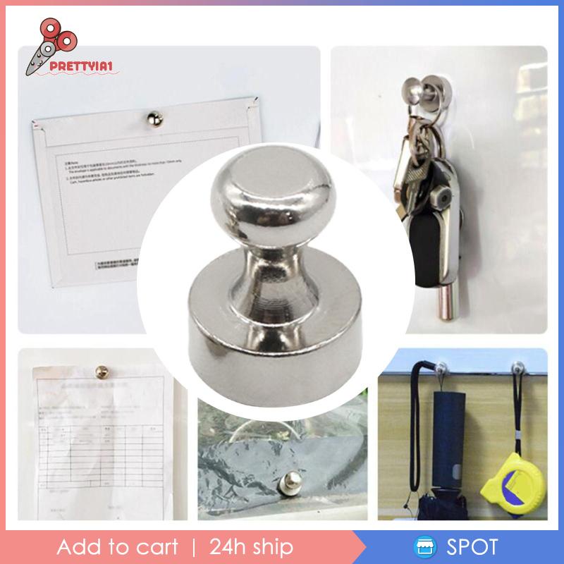 [Prettyia1] Chốt Đẩy Gắn Ảnh Di Động Cho Tủ Lạnh Nhà Bếp