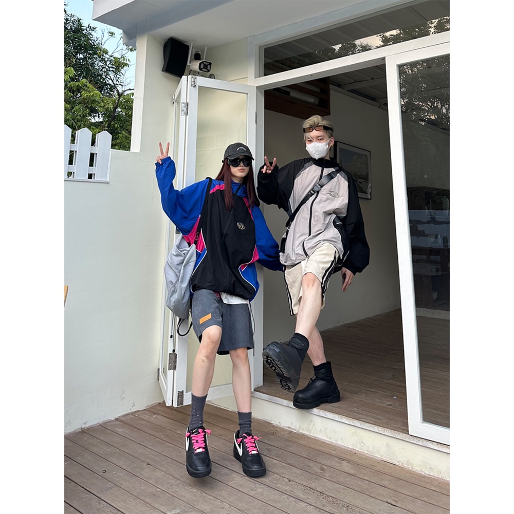 Áo Khoác Chống Nắng Mỏng Nhanh Khô Phong Cách Retro Mỹ Necoyep2023