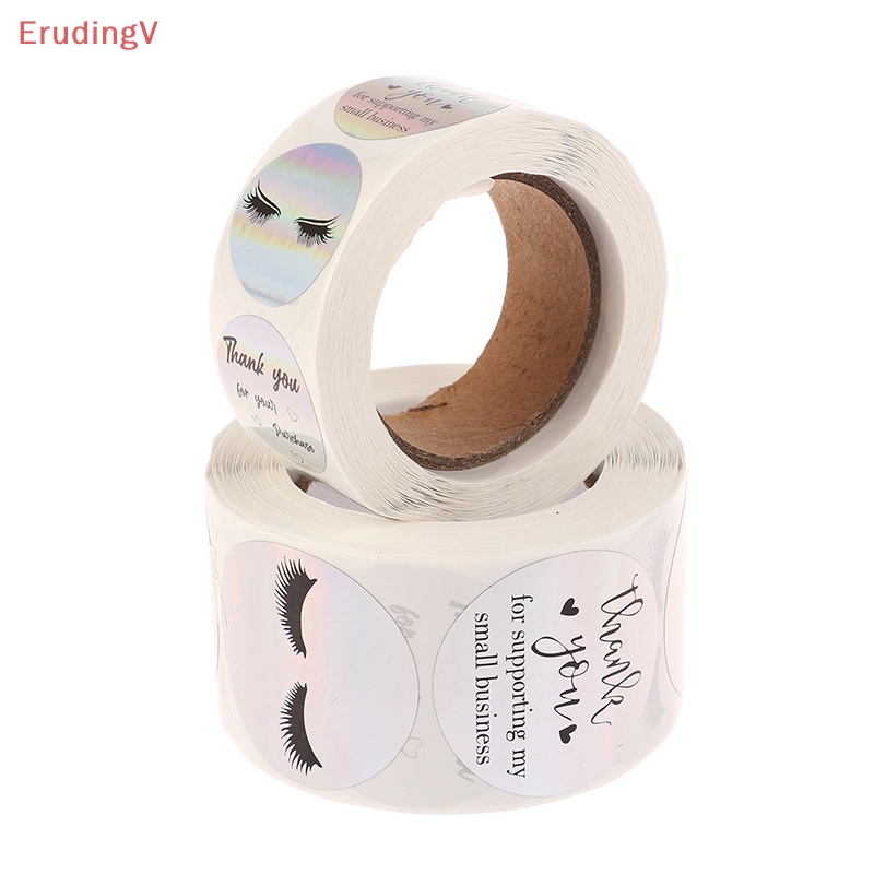 Set 500 Miếng Dán Lông Mi Giả Logo Thank You Trang Điểm Công Sở