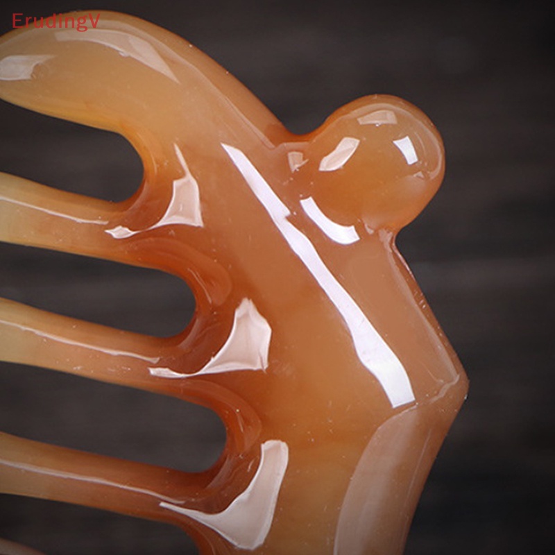 Lược Chải Tóc Mát Xa Da Đầu 1 Cái Răng Thưa Bằng Nhựa Resin