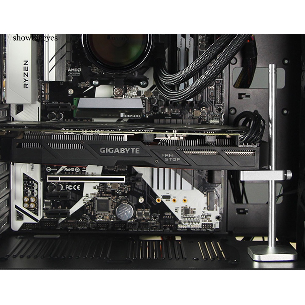 Giá Đỡ Card Video Máy Tính Để Bàn Bằng Hợp Kim Nhôm Chống Trượt