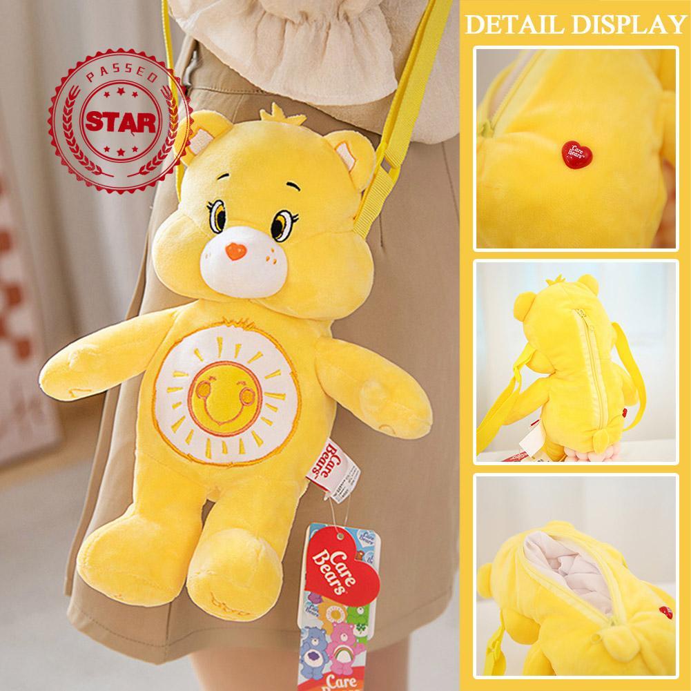 Túi Đeo Vai Hình Gấu Nhồi Bông 5 Màu Dễ Thương Cho Bạn Gái F0T7