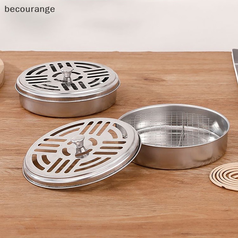 Giá Đỡ Cuộn Dây Đuổi Muỗi [becourange] Khay Đựng Nhang Muỗi Kèm Vỏ Bọc Tiện Lợi Dành Cho Gia Đình [Mới]