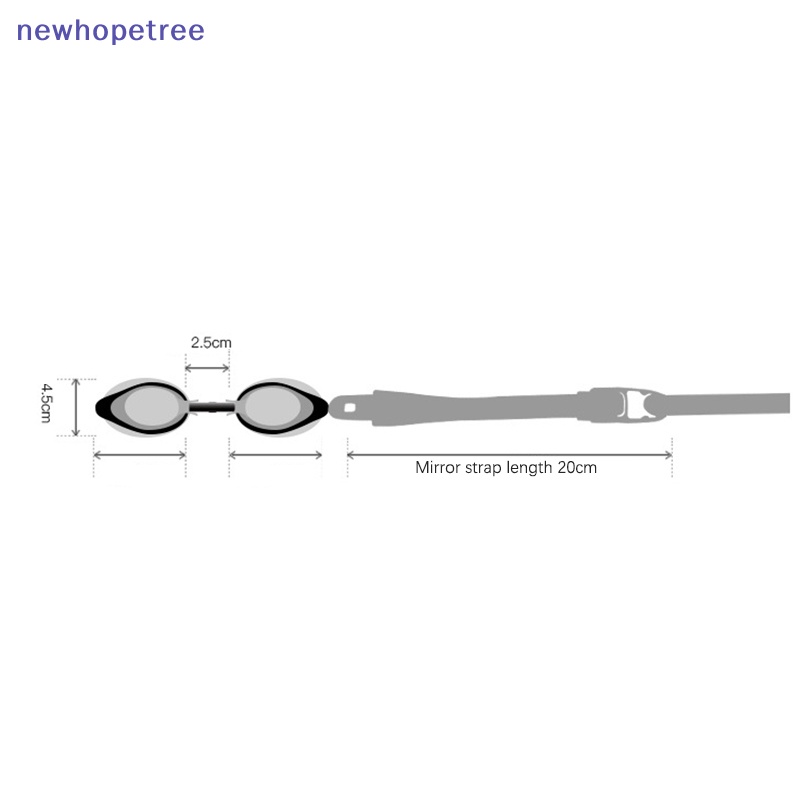 Kính Bơi Một Mảnh Khung Silicone Lớn Chống Sương Mù Chống Thấm Nước NTVN Dành Cho Nam Nữ