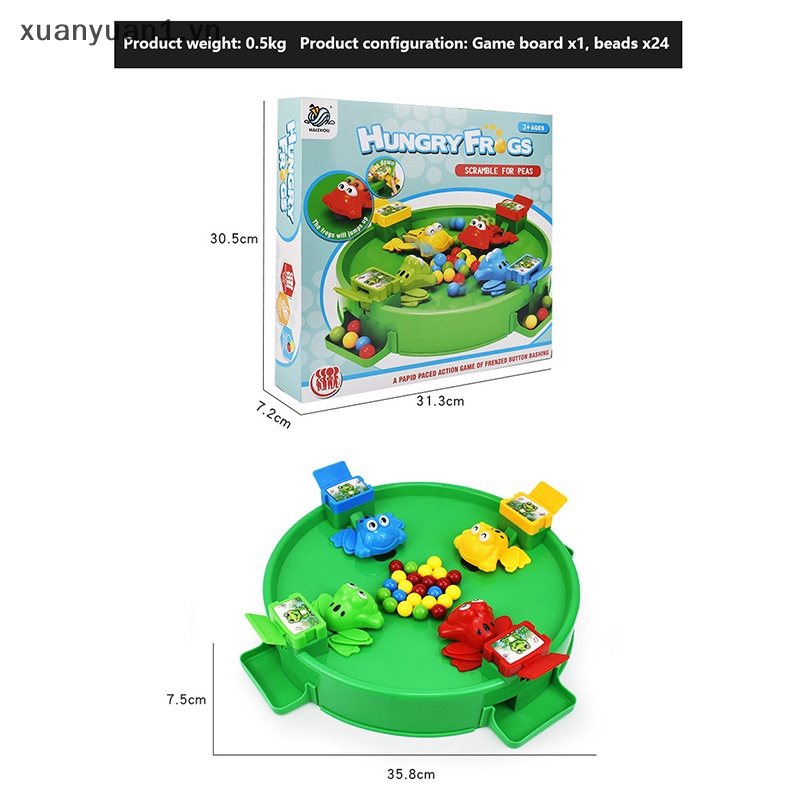 Trò Chơi Ếch Ăn Đậu Vui Nhộn Cho Bé Và Người Lớn