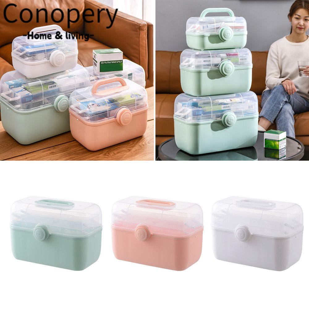 CONOPERY Hộp Đựng Thuốc Cỡ Lớn Đa Năng Tiện Dụng Mang Theo Du Lịch