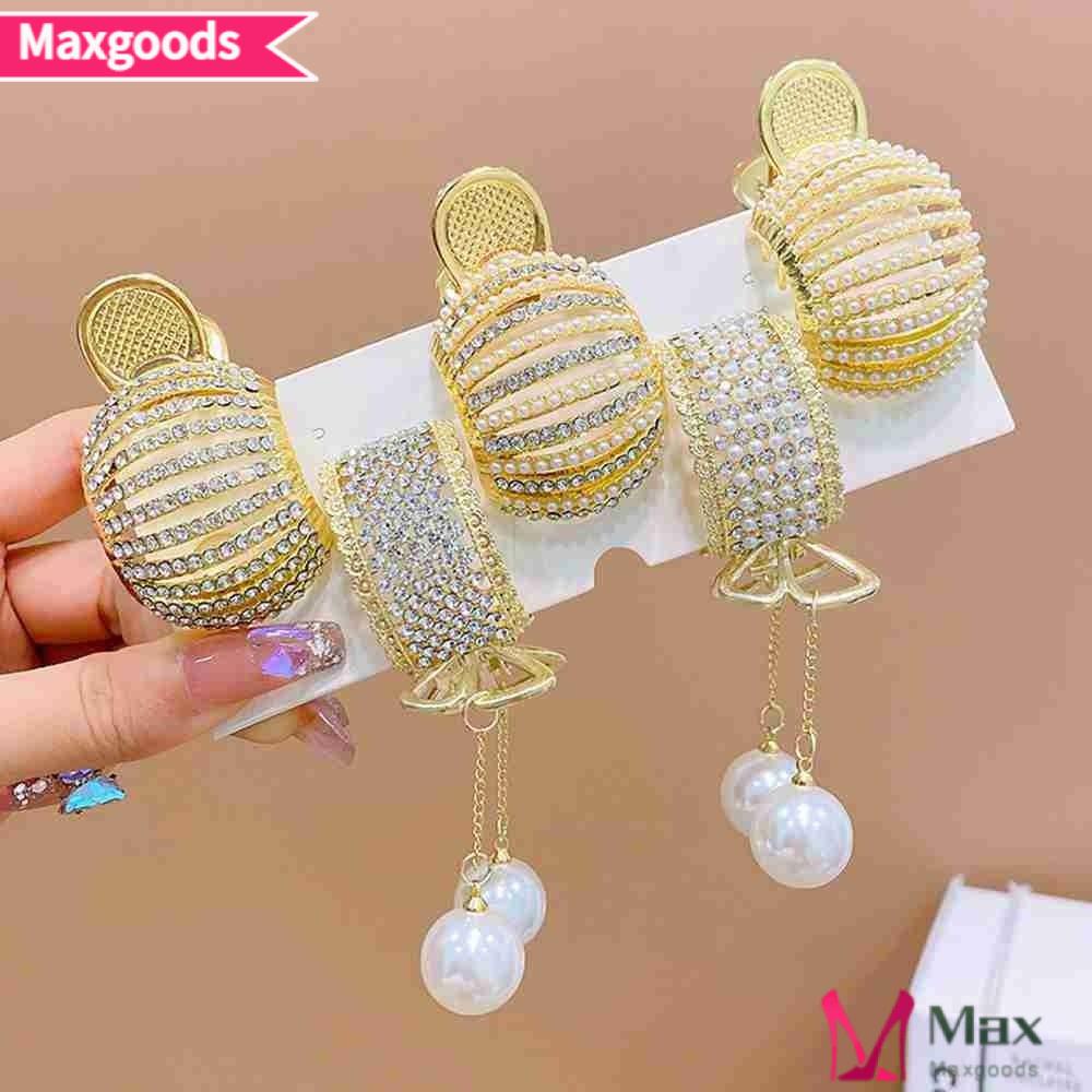 Tóc Đuôi Ngựa MAXG Thời Trang|Băng Đô Cài Tóc Phối Tua Rua Thời Trang Cho Nữ