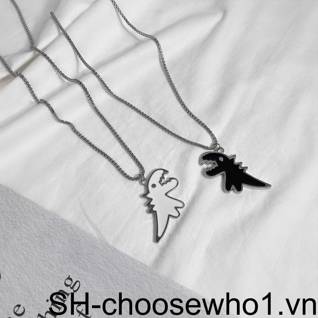 Vòng cổ Hợp Kim Mặt Hình Động Vật Hoạt Hình Dễ Thương Chống Rỉ Sét Làm Đạo Cụ Chụp Ảnh Du Lịch Cho Nam