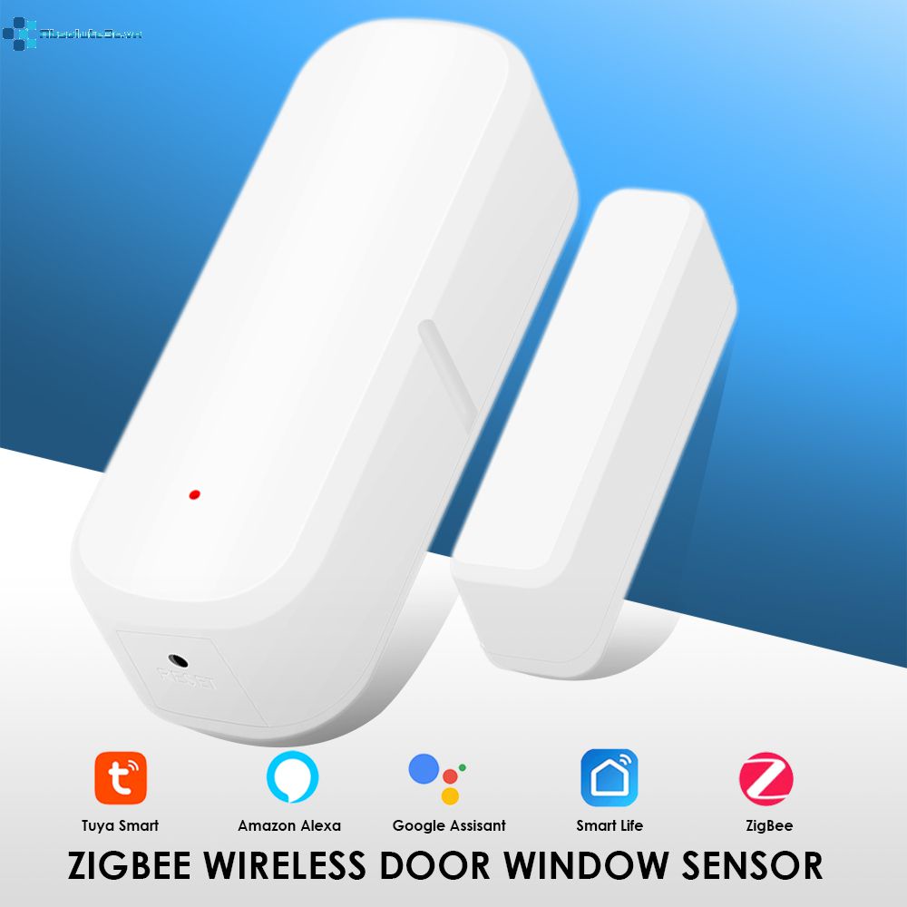 Thiết Bị Cảm Biến Thông Minh Zigbee Gắn Cửa Sổ Trong Nhà Kèm Điều Khiển Từ Xa
